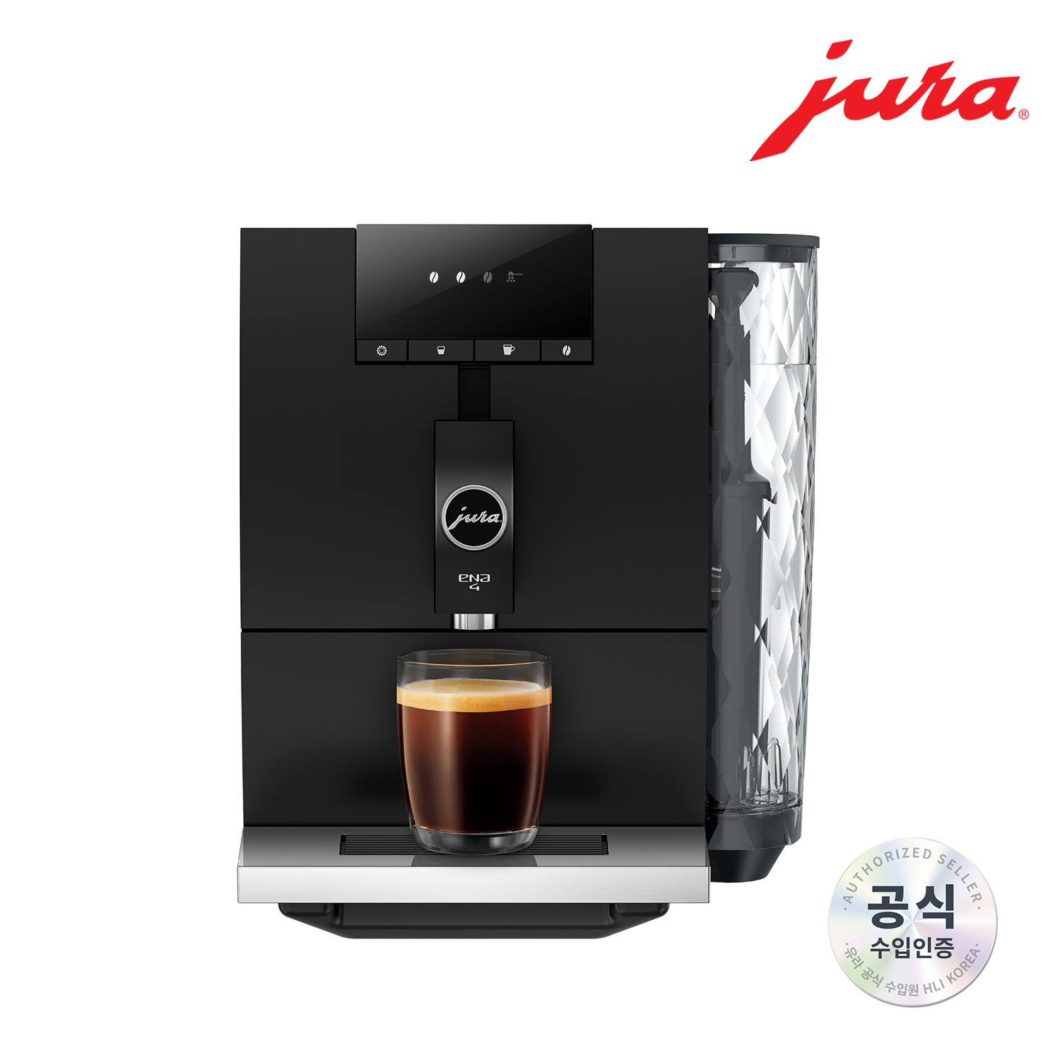 JURA 전자동 커피머신 NEW ENA4_BLACK / 홈 바리스타 에디션